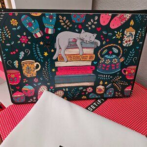 "How to Hygge Like a Cat" by Casetify Macbook Pro 16 Laptop Case - 16inch